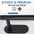4Pcs Curtain Holdbacks,304 Stainless Steels, Black-655881496