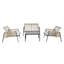 4 - Person Patio Dining Set Rectangular Table