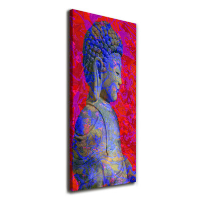 Buddha Abstraction - Wrapped Canvas Print