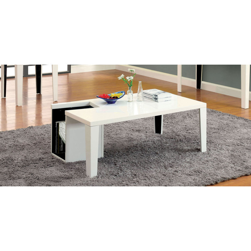 Avonmore Single Coffee Table, White