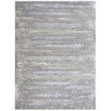 Abstract Area Rug in Gray
