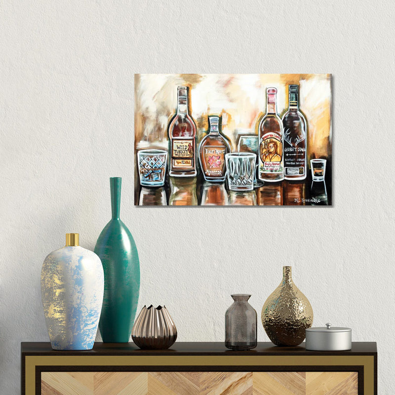 Kentucky Bourbon- Gallery-Wrapped Canvas Giclée, 12" H x 18" W