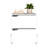 Nightstand, Bedside Table With 2-Drawers-614245140