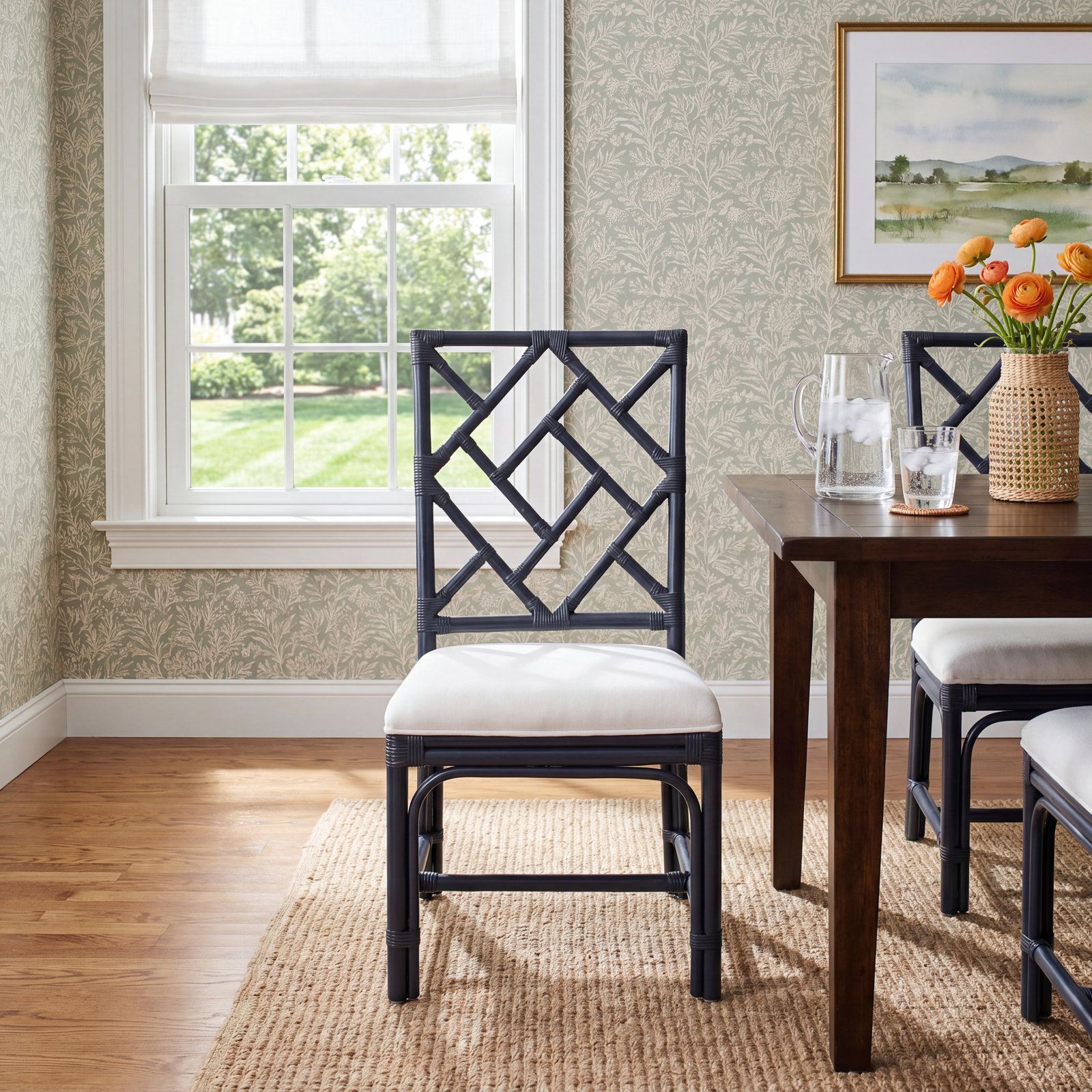 Wren Dining Chair, Navy