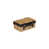 Buff Hamper/Black Lining