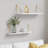 11.7"D x 16.5"W Floating Shelves for Wall,Bookshelf Organizers,Set of 2-1176611818