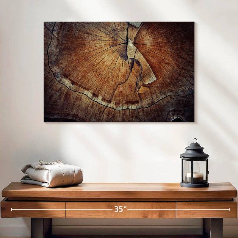 Tree Ring Texture, 16" H x 24" W