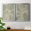«White Ribbon on Celadon I», ensemble de 2 peintures sur toile encadrées-1370115108-1370115109