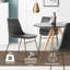 Chaise de salle à manger ou chaise d'appoint en velours confortable avec dossier robuste pour la cuisine ou le salon Anastasia-274961281