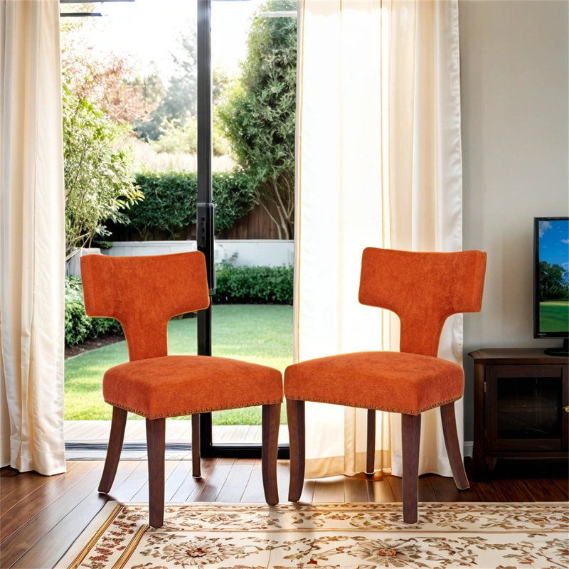 Chaise de salle à manger Watsons, Orange