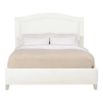 Caroline/Casey Queen Upholstered Low Profile Panel Bed