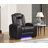 39" Adjustable Headrest Power Recliner Man Cave Home Theater Chair With Cup Holders USB LED-458311912