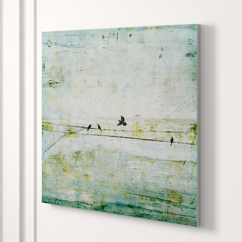 Blackbird Fly Print, 24" H x 24" W, Knife Gel