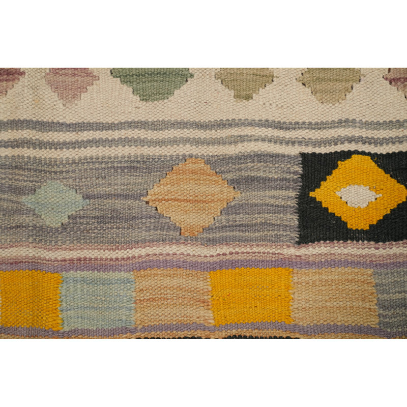 Tapis géométrique Kilim