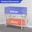 Station de travail portative de cuisine pliante portative en acier inoxydable de 60 po à 2 niveaux avec tablette réglable