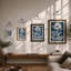Gilded Bloom Botanical - Framed Print-429333038-429333043