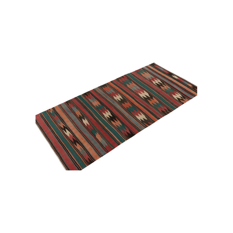 One-of-a-Kind Runner 5'3" X 10'10" Flatweave Area Rug