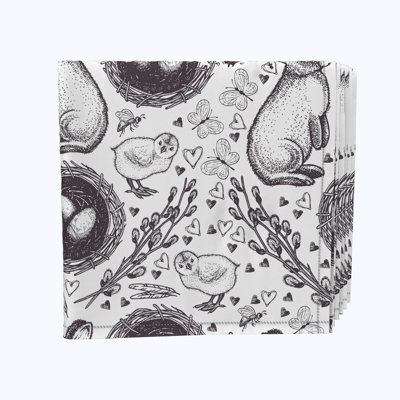 Polyester Animals/Nature Square Napkin