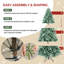 Arbre de Noël artificiel épinette bleue non éclairé -2037760598