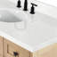 Meuble-lavabo simple 48 po avec plateau en quartz ARIEL Monrow-99405083