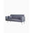 Khalill 71.15'' Velvet Convertible Sofa