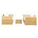 Hardesty 4 - Person Patio Conversation Sets with Cushions