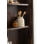 Armoire à pharmacie rectangulaire en bois avec miroir-1131232023