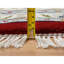 Tapis oriental rond 9 po 1 po x 9 po 1 po rouge cerise noué à la main avec motif en laine 250 KPSI 7C8EE6D144A84FCFA12489DC9B53A2F3