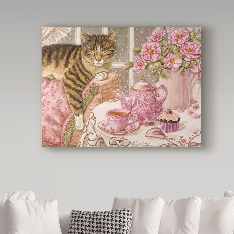 Gilstrap «April Pleasures», reproduction de peinture acrylique sur toile tendue, H 24 po x l 32 po x P 2 po