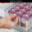 Tiroir de rangement de cuisine empilable pour réfrigérateur, garde-manger, sous-évier ou armoire iDesign - ensemble de 2 - transparent