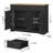 Tahara 42.5" Wide 3 Drawer Sideboard-1259338217