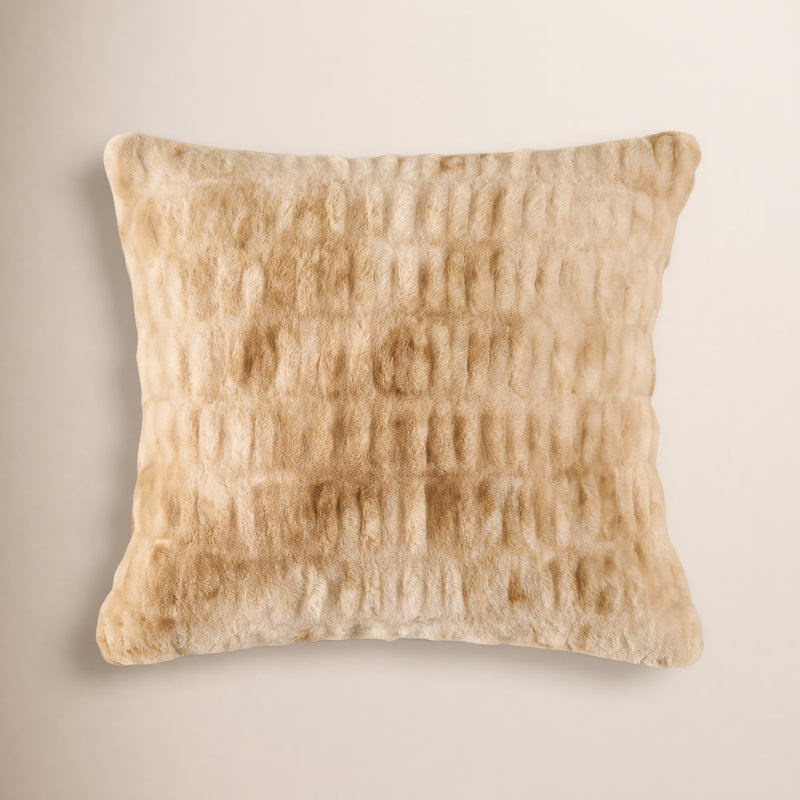 Coussin Ruched Rabbit Plush Classic, Variegated Cream
