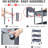 Metal Cart, 3 Tier Rolling Cart With Lockable Wheels,Utility Cart with Wheels,Bathroom Cart,Salon Trolley Cart,Kitchen Storage Cart-49604650