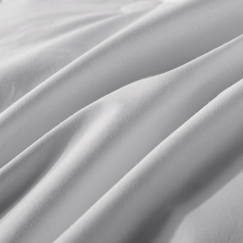 Gray Full Microfiber Down Alternative Bedspread
