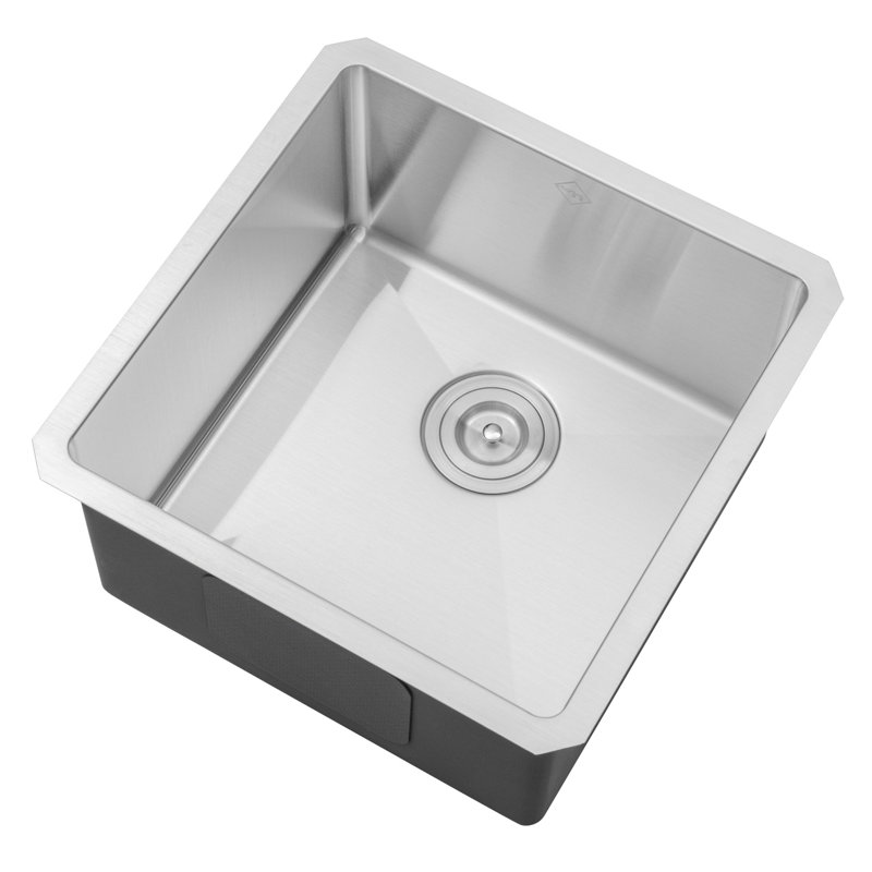 18'' L Single Bowl Stainless Steel Kitchen Sink
