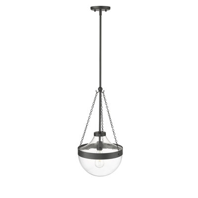 Luminaire suspendu en forme de larme à 1 lumière Marama