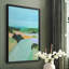 «Bright Coloured Countryside IV», reproduction encadrée - bois massif-899342022-899342077