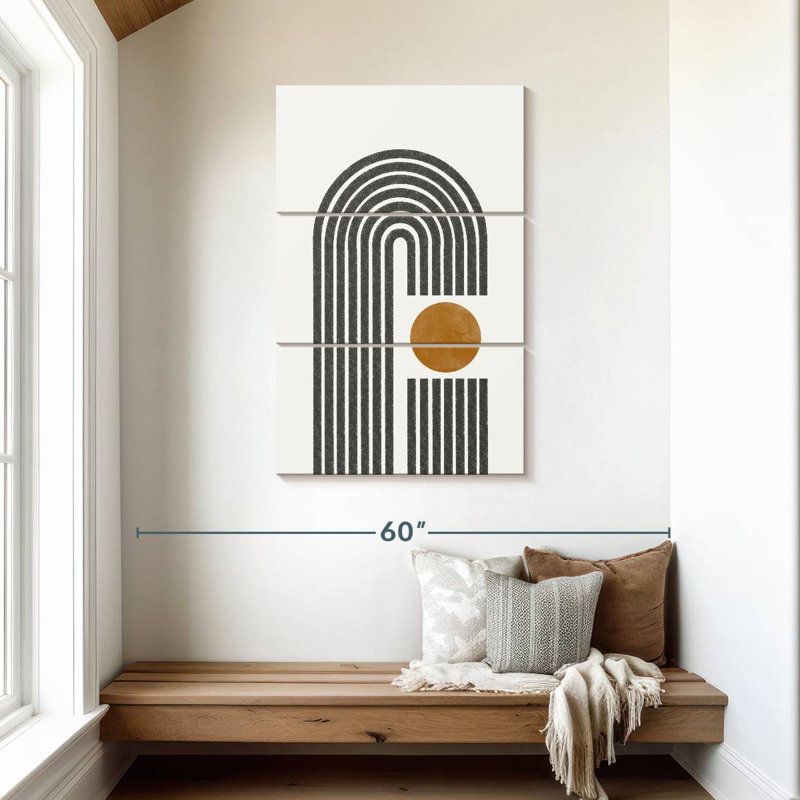 Avery Modern Shape, 45" H x 28" W