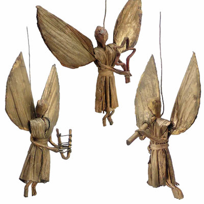 Handmade Fiber Hanging Figurine Ornament