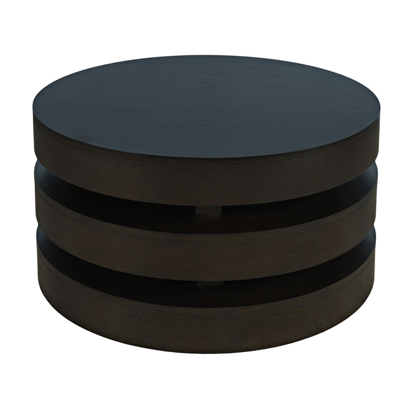Givry Single Coffee Table, Espresso Wood
