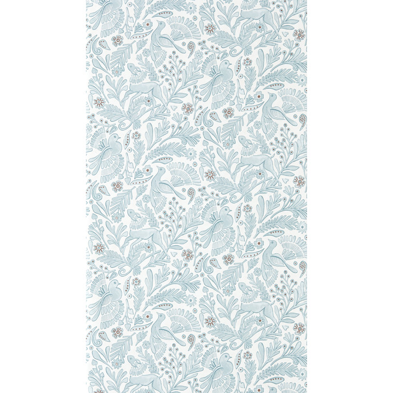Dove & Deer, Blue