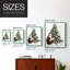 «Christmas Holiday Art» CCLxxvii, reproduction d'art encadrée - bois massif-2026542137-2026542135