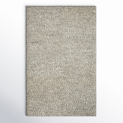 Charter Handwoven Wool Stone Area Rug