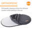 Lit chauffant pour chat ovale