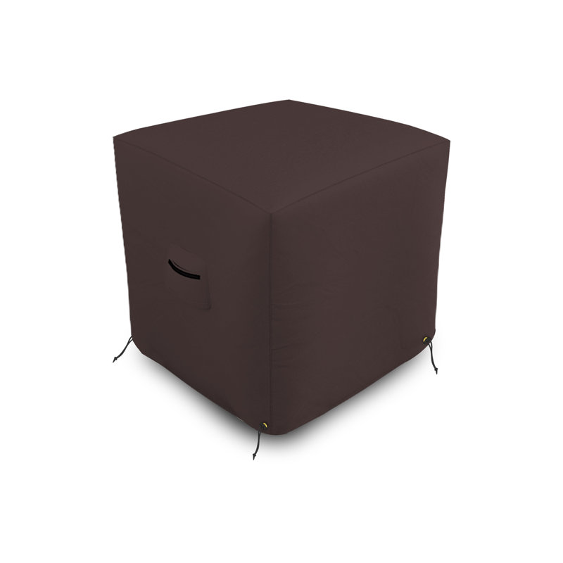 Outdoor Air Conditioner Cover, 55.9cm H x 61cm W x 61cm D, Coffee