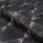 Tapis noir en cuir de vache fabriqué à la main Easthampton-1466444003