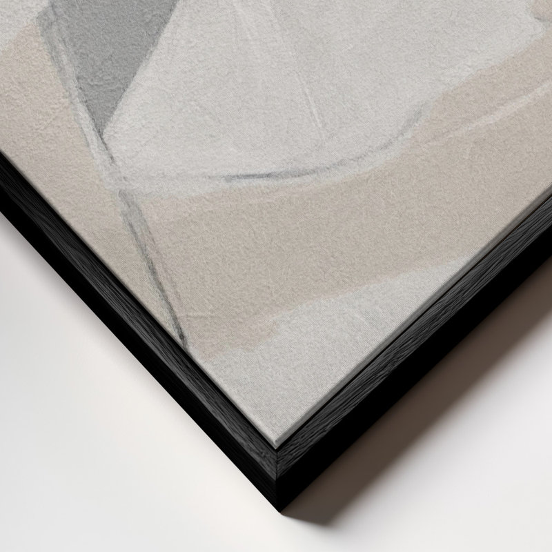 Gestual #8 Print by Alma, 40" H x 40" W, Black