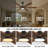 6 - Blade Solid Wood Ceiling Fan With Light, Wood Propeller Design Ceiling Fan With Remote,6 Speeds, Timer, Dimmable 3 Color Temps, Quiet Reversible Dc Motor, High Cfm-1443570900-1443570899-1443570901