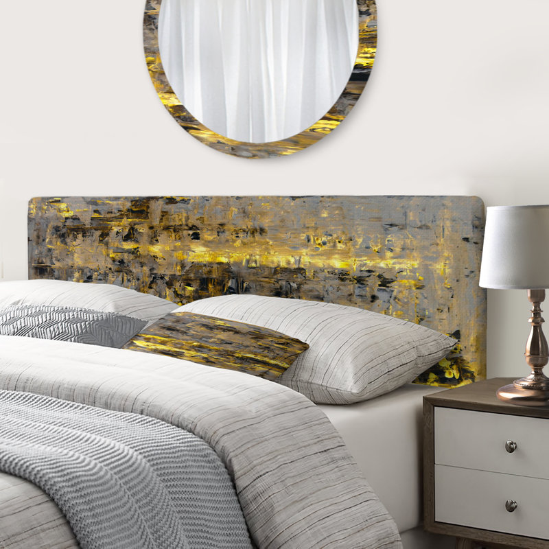 Ceclia Upholstered Panel Headboard, Queen