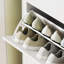 15 Pair Flip Down Shoe Storage